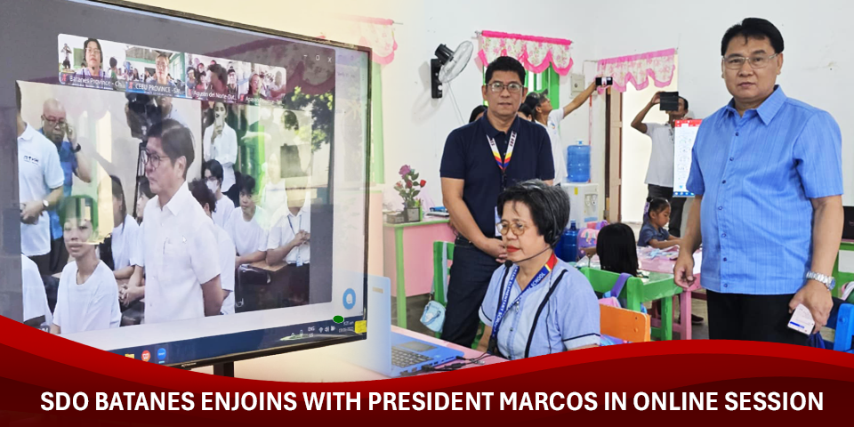 SDO Batanes Enjoins with President Marcos in Online Session